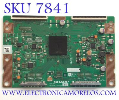T-CON PARA TV SHARP / NUMERO DE PARTE RUNTK4323TPZX / CPWBX4323TPZX / RUNTK4323TP / 4323TP (ZX) / PANEL T400D3-HA24-L07 / MODELO LC-40LE433U